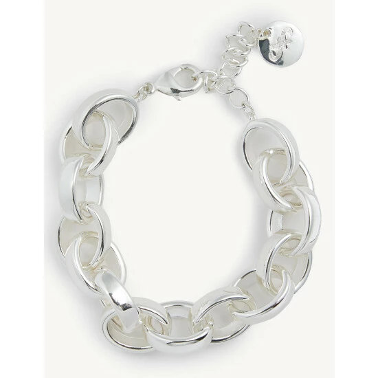 JAEGER Geometric Chain Bracelet Women Gold 1 JAEGER Geometric Chain Bracelet Women Gold