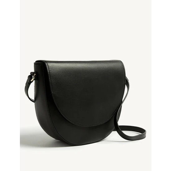 JAEGER Leather Cross Body Bag Women Tan 9 JAEGER Leather Cross Body Bag Women Tan - Image 9