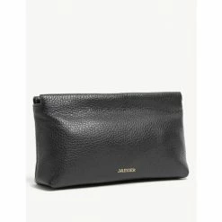 JAEGER Leather Make-Up Bag Women Black -JAEGER Shop unnamed file 63
