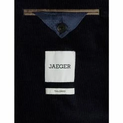 JAEGER Tailored Fit Italian Corduroy Jacket Men Chestnut -JAEGER Shop unnamed file 652