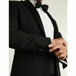 JAEGER Slim Fit Wool Tuxedo Jacket Men Black 17 JAEGER Slim Fit Wool Tuxedo Jacket Men Black -JAEGER Shop unnamed file 661