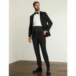 JAEGER Slim Fit Wool Tuxedo Jacket Men Black 19 JAEGER Slim Fit Wool Tuxedo Jacket Men Black -JAEGER Shop unnamed file 663