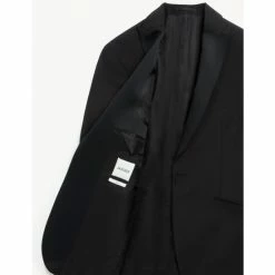 JAEGER Slim Fit Wool Tuxedo Jacket Men Black 23 JAEGER Slim Fit Wool Tuxedo Jacket Men Black -JAEGER Shop unnamed file 667