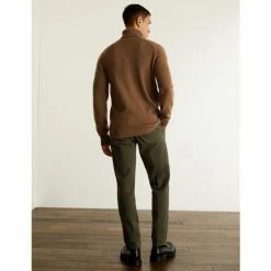 JAEGER Wool With Cashmere Roll Neck Jumper Men Toffee -JAEGER Shop unnamed file 688