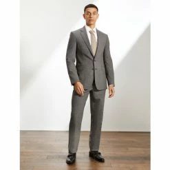 JAEGER Tailored Fit Bi-Stretch Puppytooth Trousers Men Dark Grey Mix 15 JAEGER Tailored Fit Bi-Stretch Puppytooth Trousers Men Dark Grey Mix -JAEGER Shop unnamed file 728