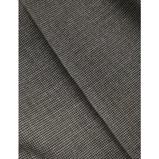 JAEGER Tailored Fit Bi-Stretch Puppytooth Trousers Men Dark Grey Mix 6 JAEGER Tailored Fit Bi-Stretch Puppytooth Trousers Men Dark Grey Mix - Image 6