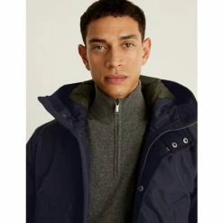 JAEGER Recycled Feather And Down Parka Jacket Men Navy 20 JAEGER Recycled Feather And Down Parka Jacket Men Navy -JAEGER Shop unnamed file 769