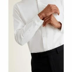 JAEGER Regular Fit Pure Cotton Oxford Shirt Men White -JAEGER Shop unnamed file 793