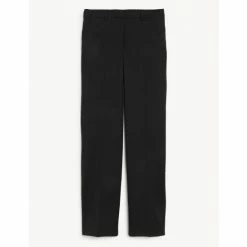 JAEGER Wool Blend Straight Leg Trousers Women Navy