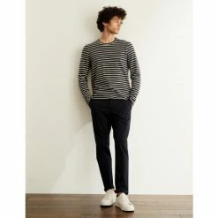 JAEGER Pure Cotton Breton Striped Long Sleeve Top Men Rust 10 JAEGER Pure Cotton Breton Striped Long Sleeve Top Men Rust -JAEGER Shop unnamed file 800