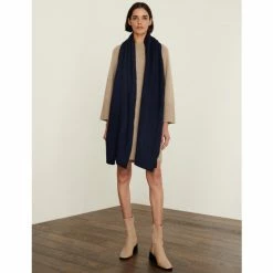 JAEGER Pure Wool Knitted Scarf Women Berry 9 JAEGER Pure Wool Knitted Scarf Women Berry -JAEGER Shop unnamed file 84