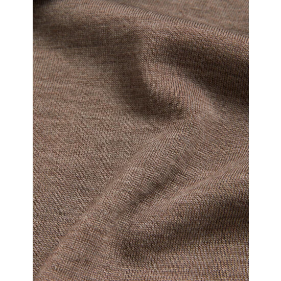 JAEGER Pure Extra Fine Merino Wool Half Zip Jumper Men Light Brown 6 JAEGER Pure Extra Fine Merino Wool Half Zip Jumper Men Light Brown - Image 6