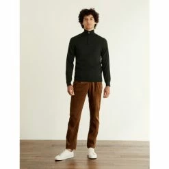 JAEGER Pure Extra Fine Merino Wool Half Zip Jumper Men Light Brown 17 JAEGER Pure Extra Fine Merino Wool Half Zip Jumper Men Light Brown -JAEGER Shop unnamed file 843