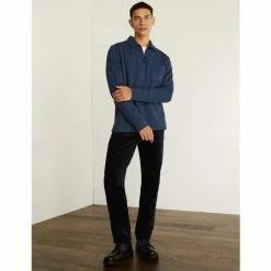 JAEGER Pure Cotton Polo Neck Half Zip Sweater Men Forest Green 16 JAEGER Pure Cotton Polo Neck Half Zip Sweater Men Forest Green -JAEGER Shop unnamed file 863