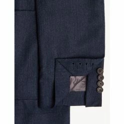 JAEGER Tailored Fit Wool Flannel Pinstripe Jacket Men Navy Marl 22 JAEGER Tailored Fit Wool Flannel Pinstripe Jacket Men Navy Marl -JAEGER Shop unnamed file 874