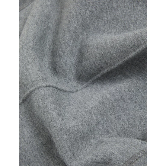 JAEGER Cotton With Wool Blend Cuffed Joggers Men Grey Marl 6 JAEGER Cotton With Wool Blend Cuffed Joggers Men Grey Marl - Image 6