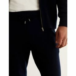 JAEGER Pure Cashmere Knitted Joggers Men Navy 10 JAEGER Pure Cashmere Knitted Joggers Men Navy -JAEGER Shop unnamed file 898