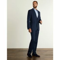 JAEGER Tailored Fit Pure Wool Twill Jacket Men Medium Navy 19 JAEGER Tailored Fit Pure Wool Twill Jacket Men Medium Navy -JAEGER Shop unnamed file 921