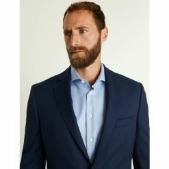 JAEGER Tailored Fit Pure Wool Twill Jacket Men Medium Navy 20 JAEGER Tailored Fit Pure Wool Twill Jacket Men Medium Navy -JAEGER Shop unnamed file 922