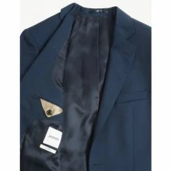 JAEGER Tailored Fit Pure Wool Twill Jacket Men Medium Navy 21 JAEGER Tailored Fit Pure Wool Twill Jacket Men Medium Navy -JAEGER Shop unnamed file 923