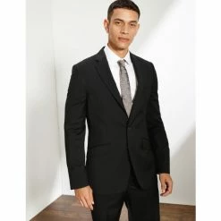 JAEGER Tailored Fit Pure Wool Twill Jacket Men Medium Navy 25 JAEGER Tailored Fit Pure Wool Twill Jacket Men Medium Navy -JAEGER Shop unnamed file 927