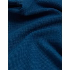 JAEGER Pure Cotton Tipped Long Sleeve Polo Shirt Men Blue -JAEGER Shop unnamed file 932