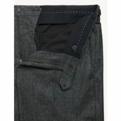 JAEGER Slim Fit Wool Flannel Puppytooth Trousers Men Charcoal Mix 20 JAEGER Slim Fit Wool Flannel Puppytooth Trousers Men Charcoal Mix -JAEGER Shop unnamed file 954