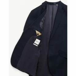 JAEGER Slim Fit Pure Wool Birdseye Jacket Men Medium Navy 23 JAEGER Slim Fit Pure Wool Birdseye Jacket Men Medium Navy -JAEGER Shop unnamed file 967