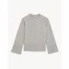 JAEGER Merino Wool Rich Jumper With Cashmere Women Pale Pink