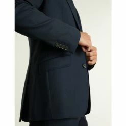 JAEGER Tailored Fit Pure Wool Birdseye Jacket Men Medium Navy 18 JAEGER Tailored Fit Pure Wool Birdseye Jacket Men Medium Navy -JAEGER Shop unnamed file 983