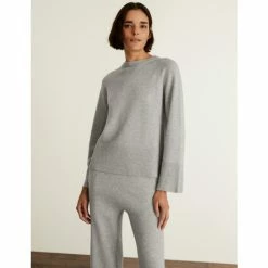 JAEGER Merino Wool Rich Jumper With Cashmere Women Pale Pink 10 JAEGER Merino Wool Rich Jumper With Cashmere Women Pale Pink -JAEGER Shop unnamed file 99