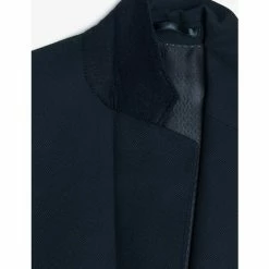 JAEGER Tailored Fit Pure Wool Birdseye Jacket Men Medium Navy 26 JAEGER Tailored Fit Pure Wool Birdseye Jacket Men Medium Navy -JAEGER Shop unnamed file 991