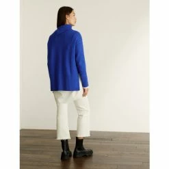 JAEGER Wool Rich Funnel Neck Relaxed Jumper Women Fern Green 12 JAEGER Wool Rich Funnel Neck Relaxed Jumper Women Fern Green -JAEGER Shop unnamed file 996